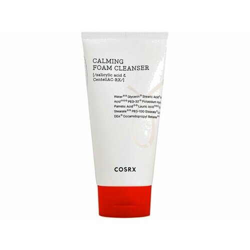 Успокаивающая пенка для умывания COSRX AC Collection Calming Foam Cleanser мусс для умывания cosrx пенка для умывания для проблемной кожи ac collection calming foam cleanser