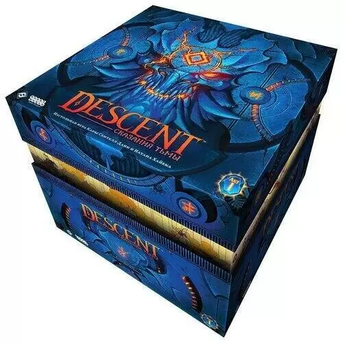 Кооперативная настольная игра Hobby World Descent: Сказания тьмы с приложением — фото 1