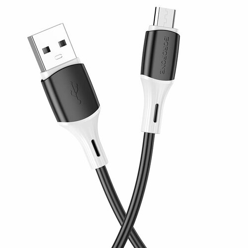 Кабель USB Borofone для micro USB BX79 1м силикон кабель micro usb borofone bx79 1м 2 4a