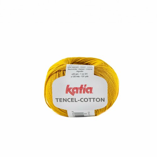 Пряжа для вязания Katia Tencel-Cotton (30 Mustard)