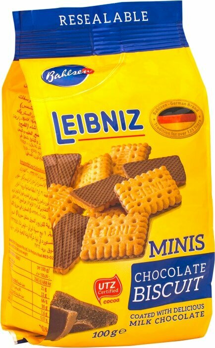 Печенье Leibniz Minis Choco 100г