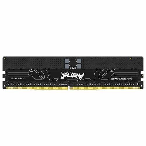 Модуль памяти Kingston 32GB DDR5 4800 FURY Renegade Pro RDIMM Black PnP KF548R36RB-32 1763000₽