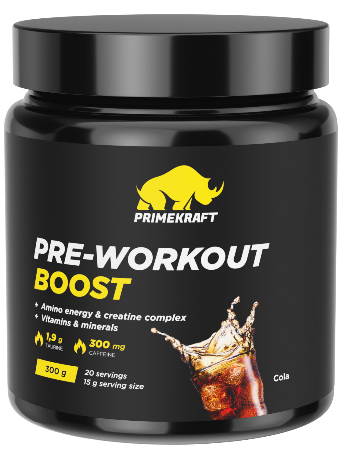 Prime Kraft Pre-Workout Boost - 300 грамм кола