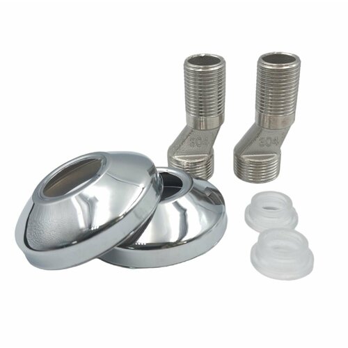 Эксцентрики для смесителя из нержавеющей стали AISI304 DN1/2 - 3/4 65мм (комплект)