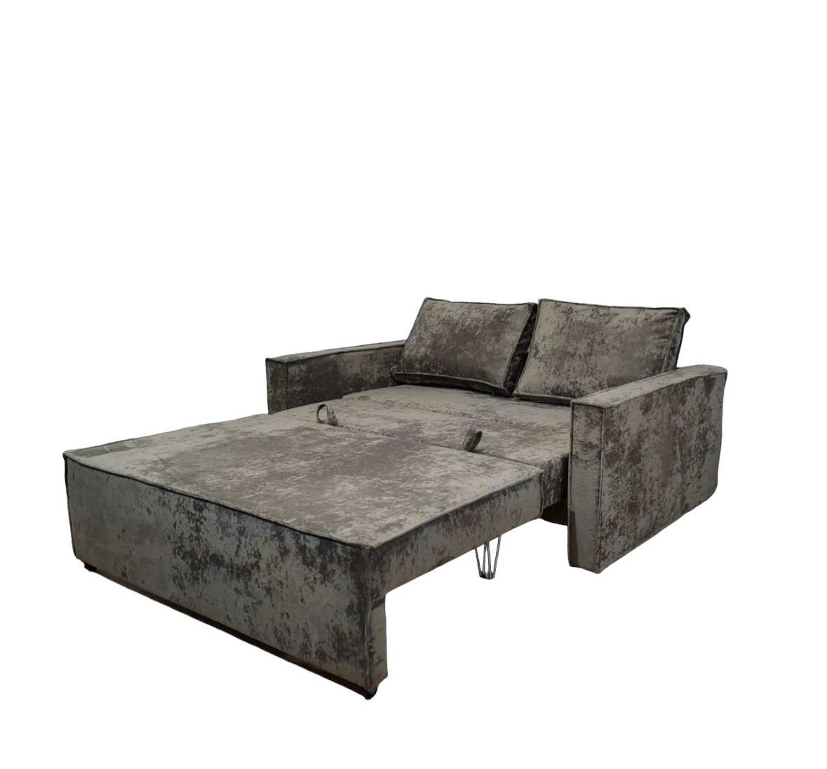 Картинки Мини диван раскладной ITALY с механизмом трансформации "выкатной"/ цвет серо-коричневый