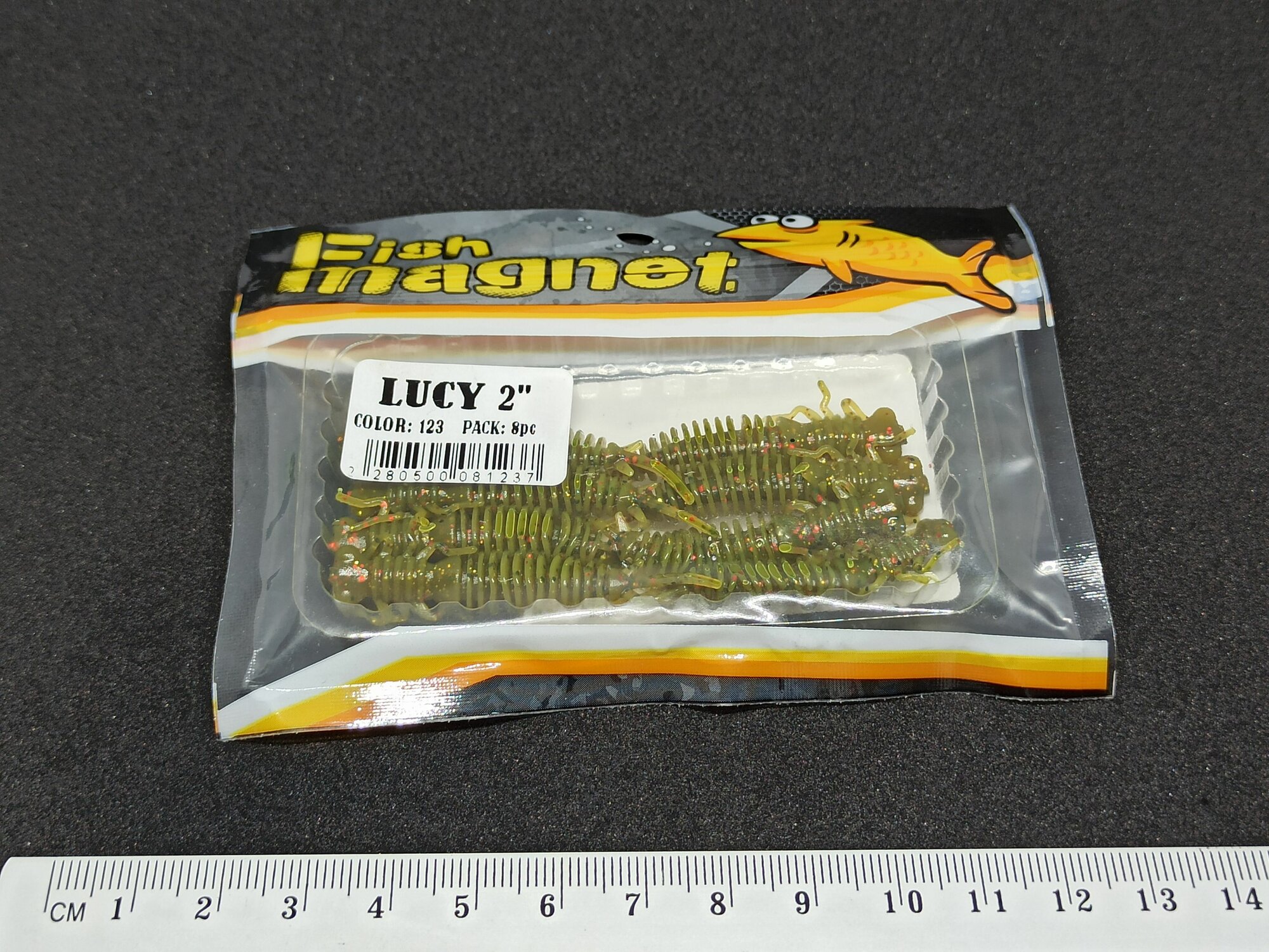 Силиконовые приманки для рыбалки Fish Magnet Lucy 2" 50.8 мм 123 8 шт. — фото 1