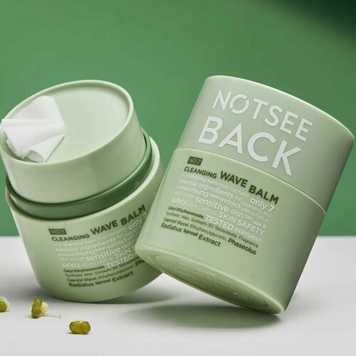 NOTSEEBACK Очищающий гидрофильный бальзам для снятия макияжа с лица и глаз No.7 cleansing wave balm 43 мл.