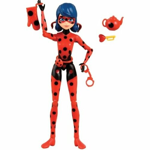 фото Кукла playmates toys miraculous ladybug paris wings, 12 см, 50401