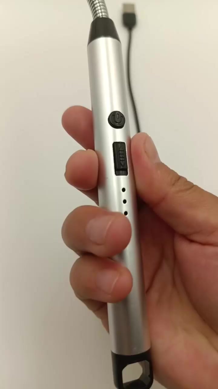 Зажигалка для природы, для газовой плиты электронная, плазменная, гибкая, USB — фото 1