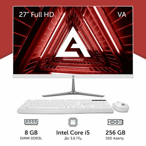 Моноблок Azerty AZ-2720 27 VA 1920x1080 Intel i5-4570s 4x29GHz 8Gb DDR3L 256Gb SSD 3751000₽