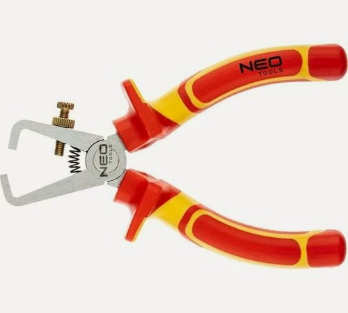 Изображение товара Клещи для снятия изоляции стриппер для зачистки проводов плоскогубцы полированные, пассатижи универсальные