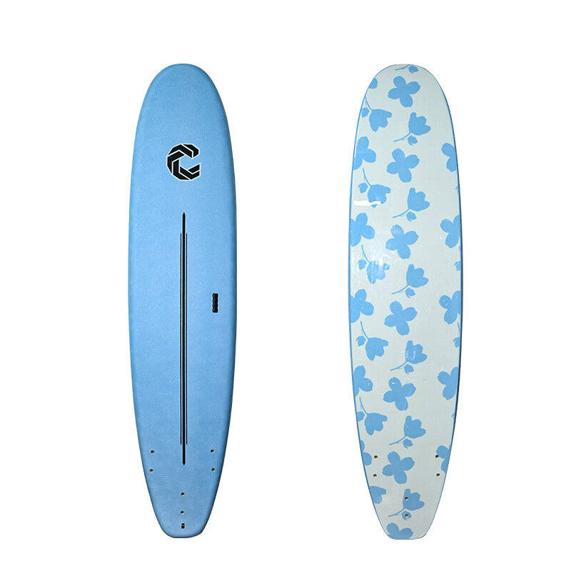 Доска для серфинга EVA 238x57x5 см голубая синяя