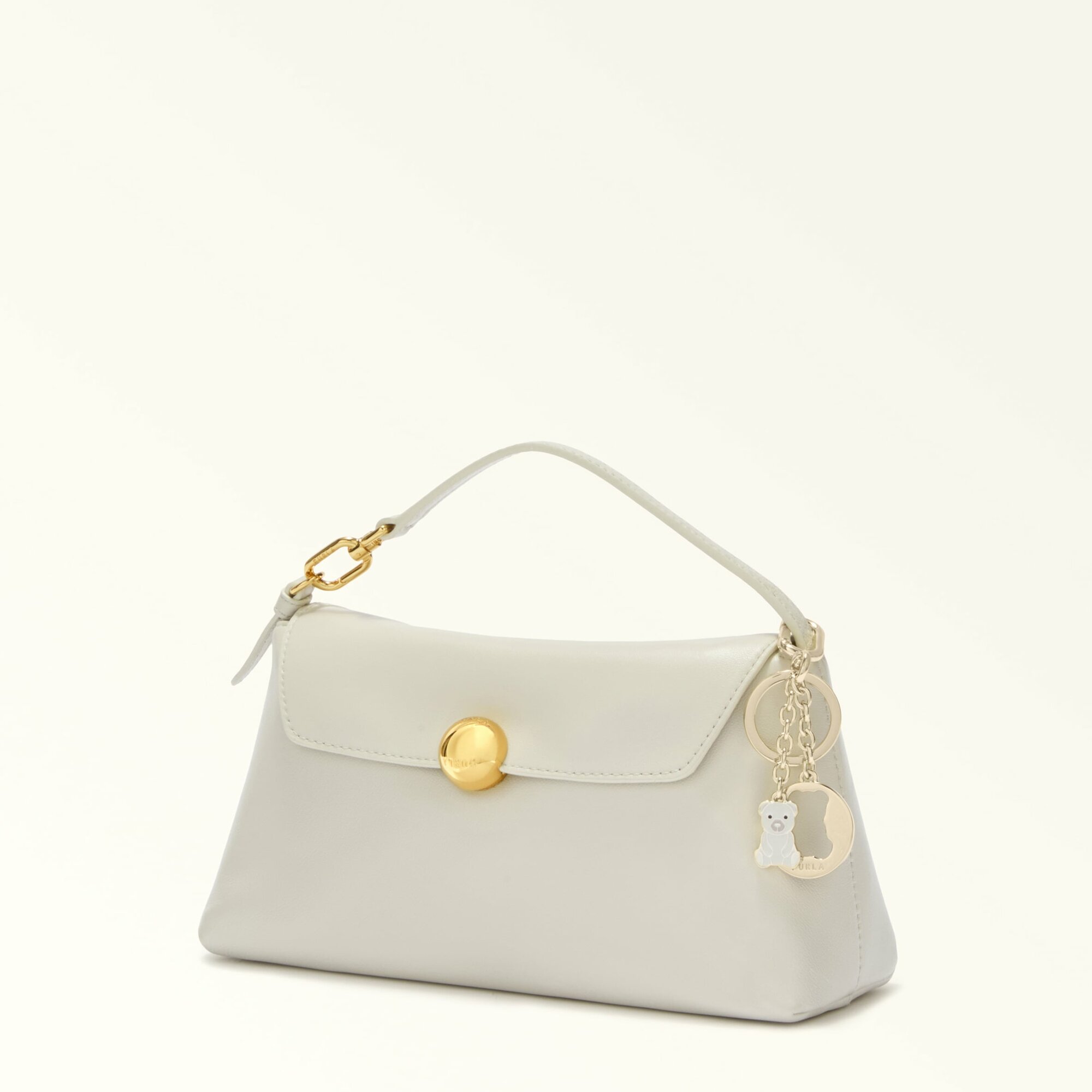 Брелок FURLA, белый — фото 1