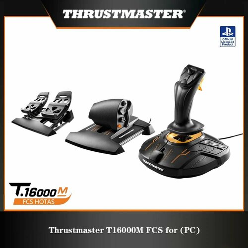 фото Набор thrustmaster t-16000m fcs hotas: джойстик, руд, pc + бонусный код от war thunder