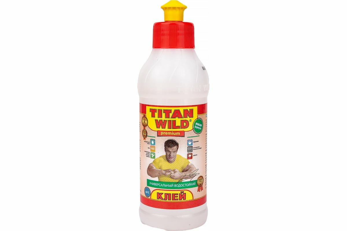 Клей универсальный Titan Wild TWP0.25 Premium моментальный прозрачный 025 мл