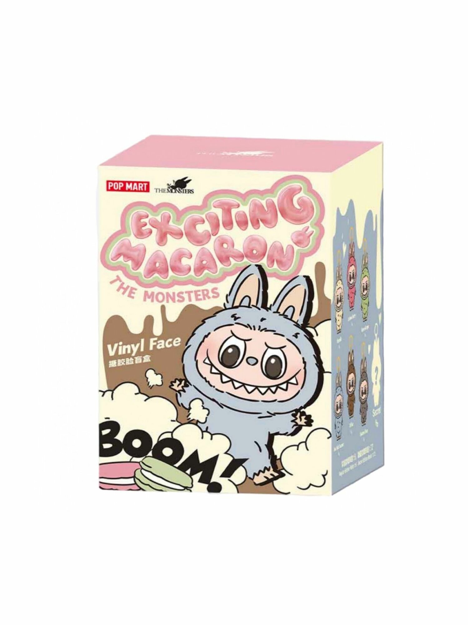 POP MART брелок-игрушка LABUBU Exciting Macaron оригинал, в слепой упаковке