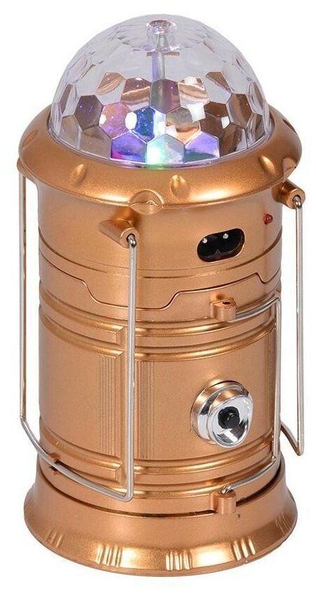 Складной кемпинговый фонарь аккумуляторный с диско-шаром Magic Cool Camping Lights