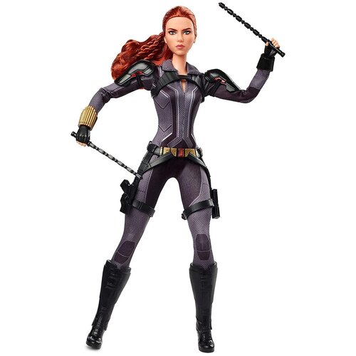 Кукла Barbie Marvel’s Black Widow Черная Вдова, GLY31 printio плакат a3 29 7×42 черная вдова black widow