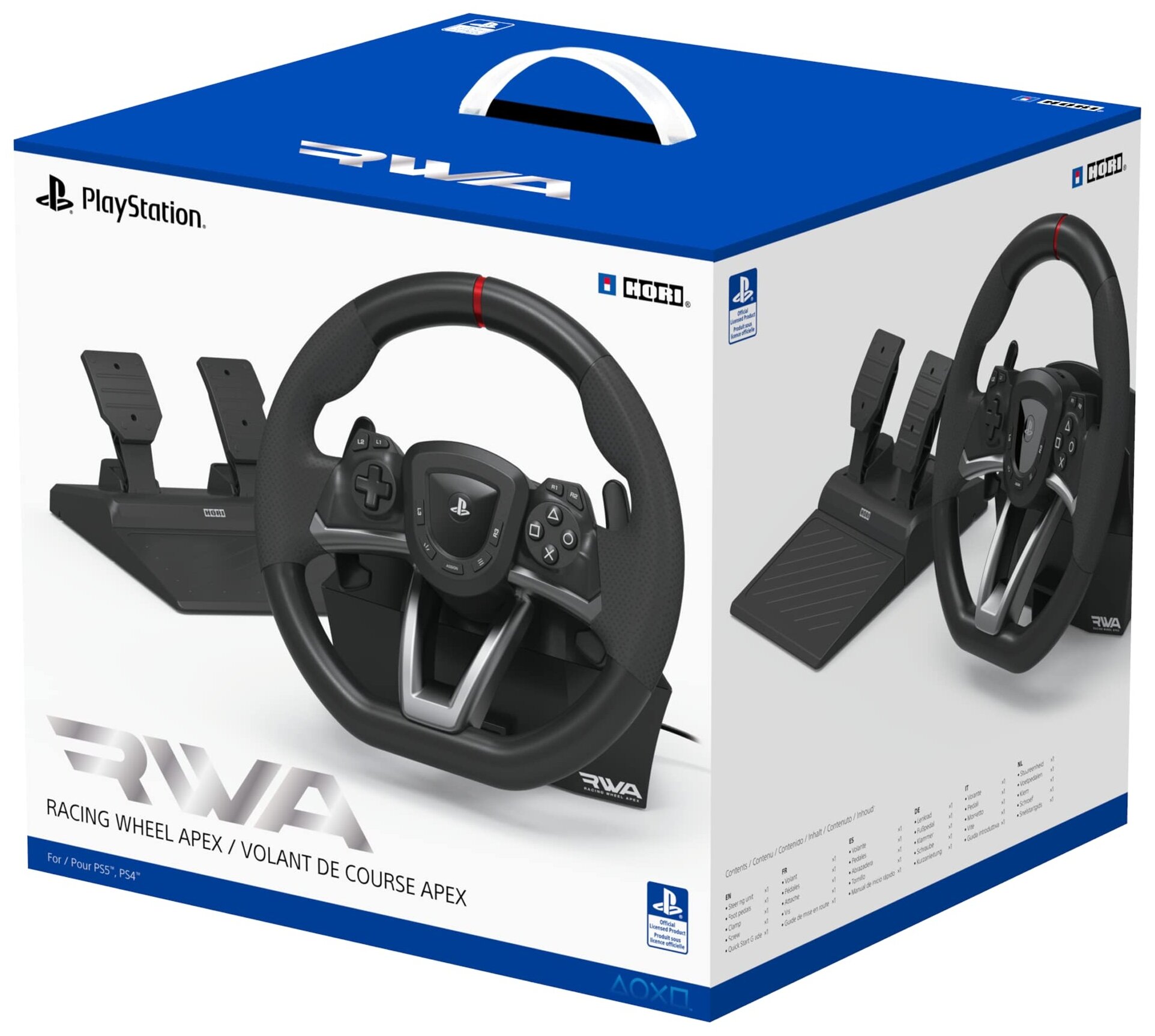 Руль Hori Racing Wheel APEX для PS5,PS4, ПК (SPF-004U) - фото №11