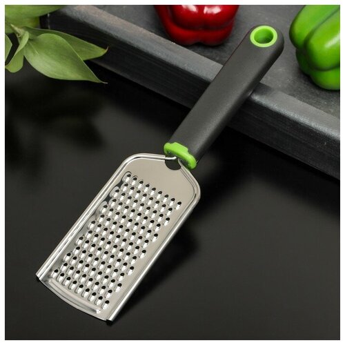 Тёрка мелкая Доляна Lime 228 см цвет чёрно-зелёный для дома 699₽