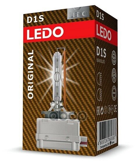 Лампа Ксеноновая D1s 4300К Ledo Original LEDO арт. 85410LXO