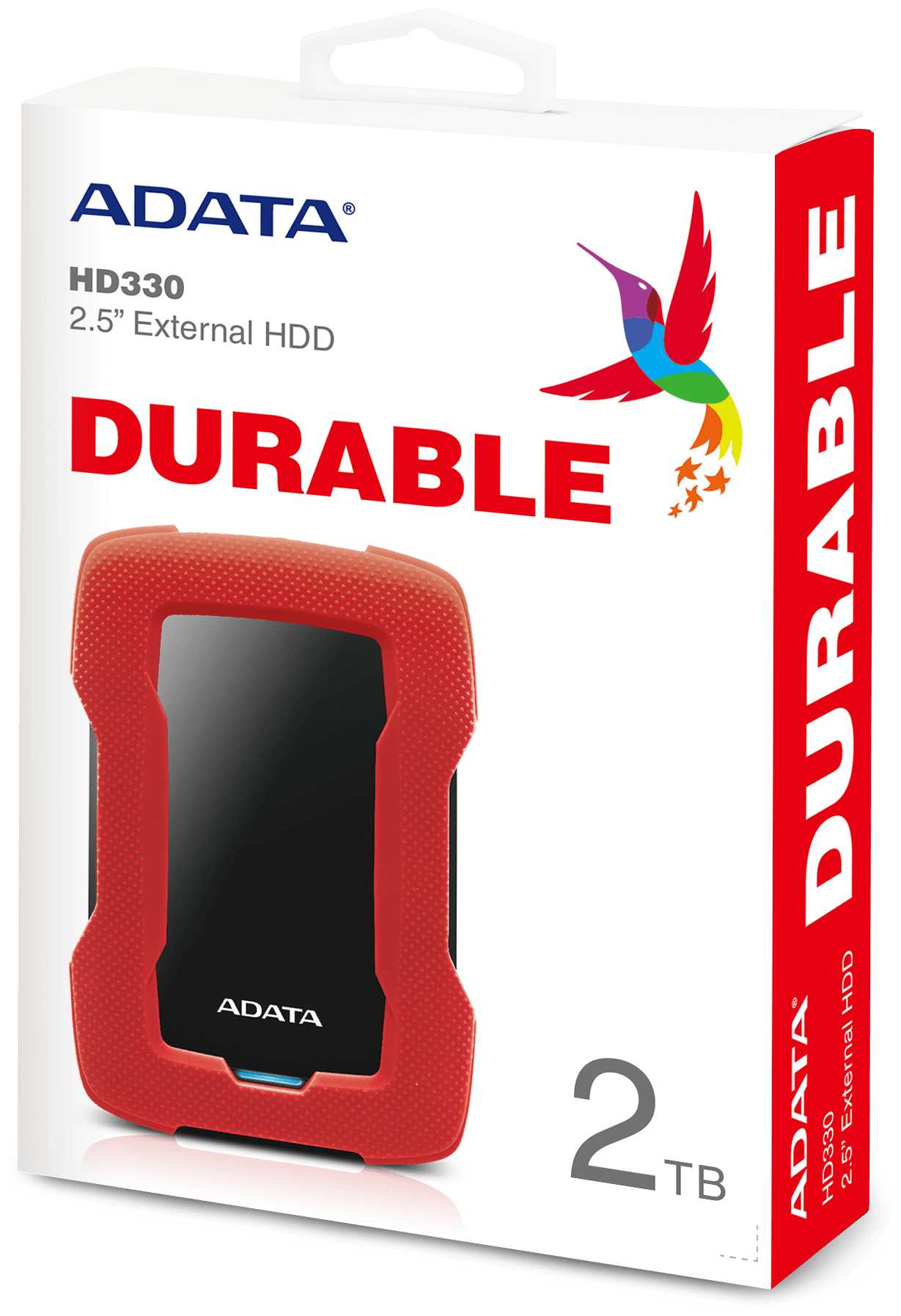 Внешний жесткий диск A-DATA DashDrive Durable HD330, 1Тб, черный [ahd330-1tu31-cbk] - фото №2