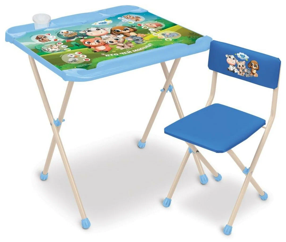 Комплект детской мебели Нашидетки рисунок "Кто чей малыш?"