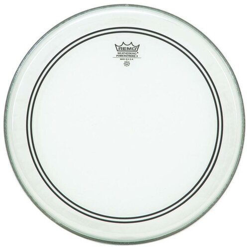 Пластик для барабана REMO PT-6322-BX ludwig lw6122r powerstroke 3 silver dot пластик для бас барабана 22