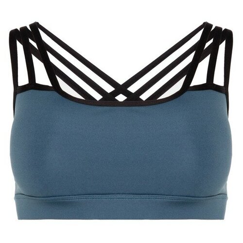 фото Топ женский спортивный ys1005, цвет голубой, р-р 44 (s) oemen