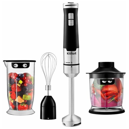 Блендер погружной Kitfort КТ-3053 1000Вт черный 329000₽