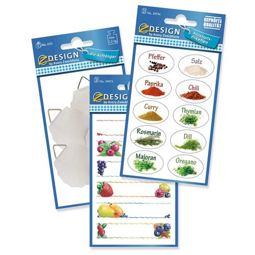 Этикетки Avery Zweckform Z-design ZD015 16.5x11.5 70г/м2 3л.