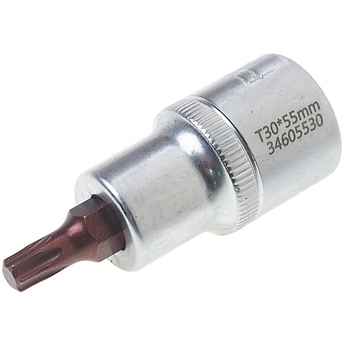 Головка-бита TORX T30 Premium 1/2 (L-55мм) ROCKFORCE /1