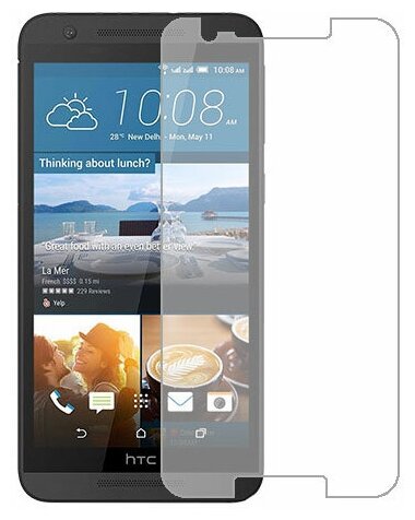 HTC One E9s dual sim защитный экран Гидрогель Прозрачный (Силикон) 1 штука