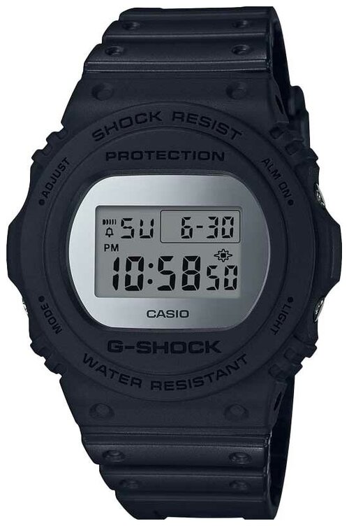 Наручные часы CASIO G-Shock DW-5700BBMA-1, серебряный, серый
