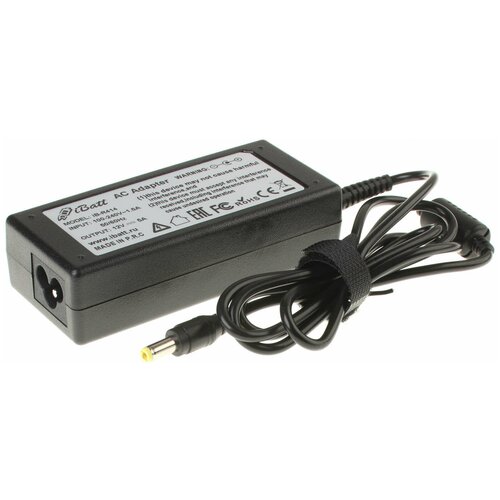 Блок питания iBatt iB-B1-R414 12V 5A, 60W, разъём 5.5*2.5 mm для K-1205, LE-9702B, LAD6019AB5 блок питания samsung 19v 3 16a разъём 5 5 x 3 0 mm 60w