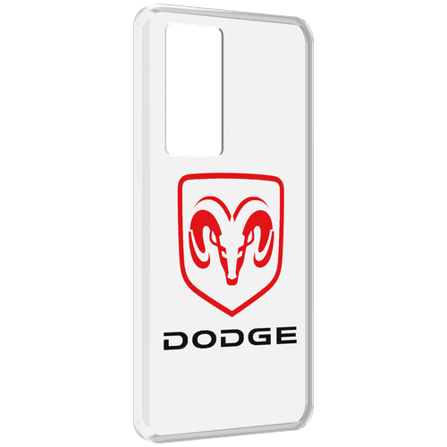 Чехол MyPads dodge-2 мужской для Realme GT Master Explorer Edition задняя-панель-накладка-бампер