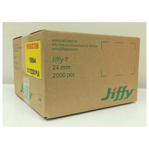 Торфяные таблетки Jiffy 7 ; 24 мм ; 2000 штук в коробке;