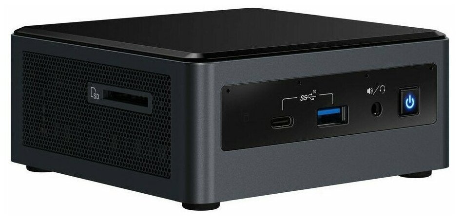 Intel NUC 10 (BXNUC10I7FNHN) Intel Core i7-10710U/VGA Intel UHD Graphics/без RAM/без HDD black