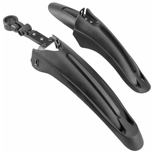 Крылья 24 XGNB-027 пластиковые чёрные комплект 325₽