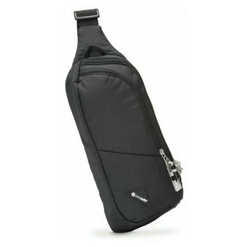 фото Сумка антивор pacsafe vibe 150 sling, черный, 2.5 л.