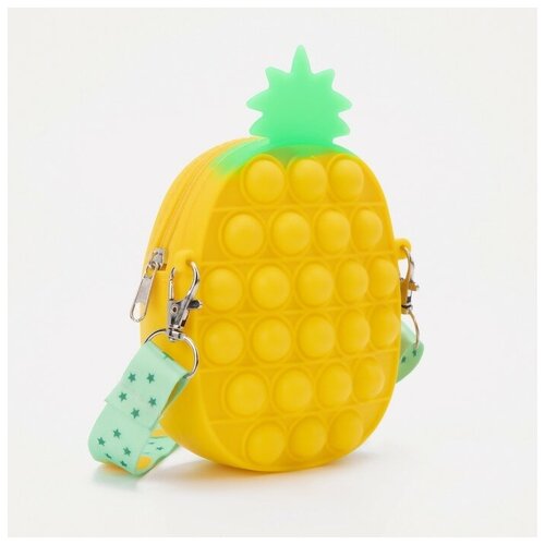 фото Сумка детская на молнии, цвет жёлтый нет бренда