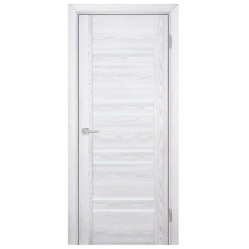 PSK-1 nanotex, ривьера айс стекло белый лакобель Profilo porte