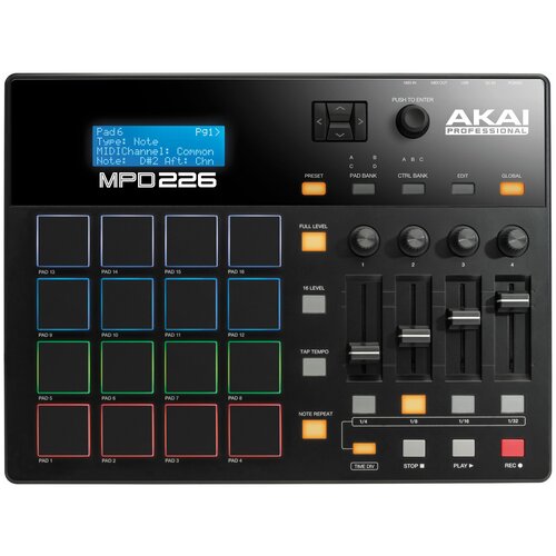 Миди контроллер Akai Pro MPD226