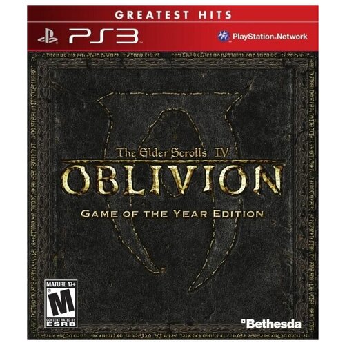 The Elder Scrolls 4 (IV) Oblivion: Издание Игра Года (Game of the Year Edition) (PS3) английский язык