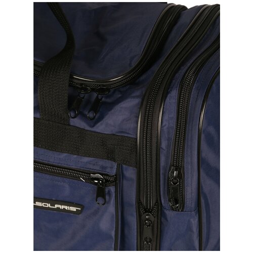 фото Solaris s5126 сумка дорожная с изменяемым объёмом 60/75 л, синяя
