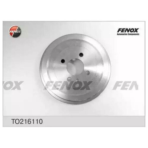 FENOX TO216110 TO216110_барабан тормозной! без ABS\ BMW E30 1.6-2.4D M10/M40 82 1шт