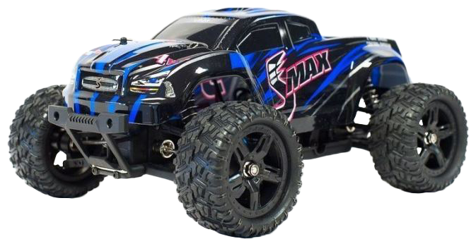 Радиоуправляемая машинка монстр Remo Hobby Monster SMAX 1:16 4WD RTR RH1631-Blue