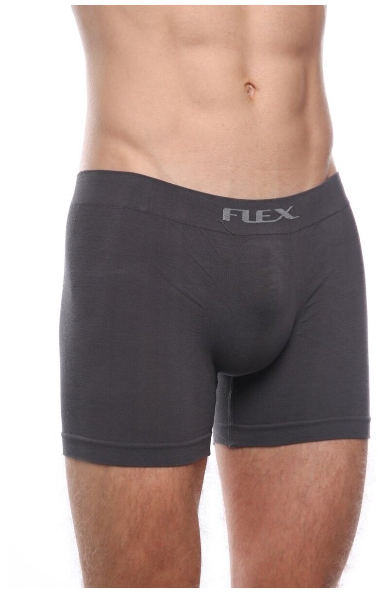 Трусы SeamlessFLEX Boxer MAN Cotone, grigio (серый), 2-S/M