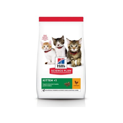 Hills Science Plan Сухой корм для котят с курицей (Kitten Chicken) 604046 0,3 кг 38230 (4 шт)