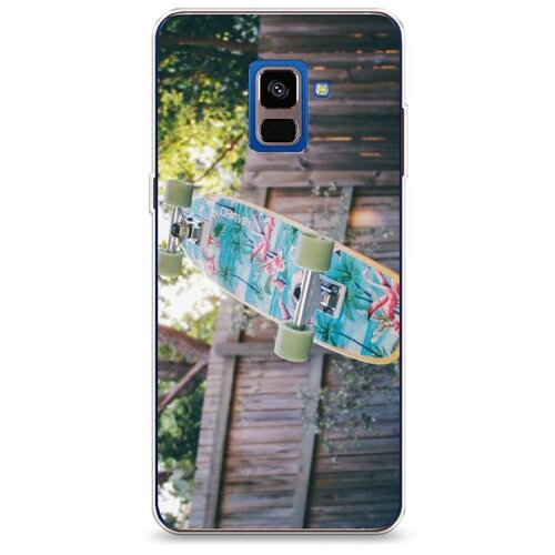 фото Силиконовый чехол "хобби скейт 3" на samsung galaxy a8 2018 / самсунг галакси а8 2018 case place